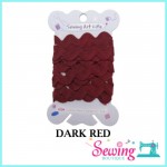 LACE - S-SHAPE-NYLON,COTTON-3M(BLACK, BROWN, DARK BLUE, DARK RED, GREEN, GREY, LIGHT BLUE, PURPLE, RED, WHITE, YELLOW)